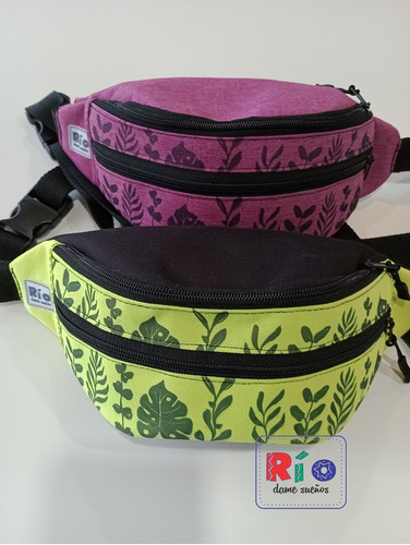 Imagen 6 de 7 de Riñoneras Rígidas Únicas Estampas Bici, Mándalas, Kayak.