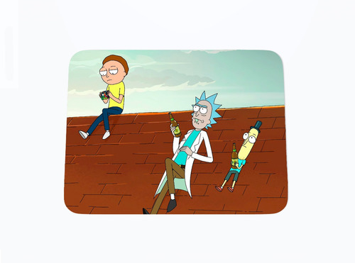 Mousepad - Rick And Morty N°6 - 210 X 170 X 3 Mm