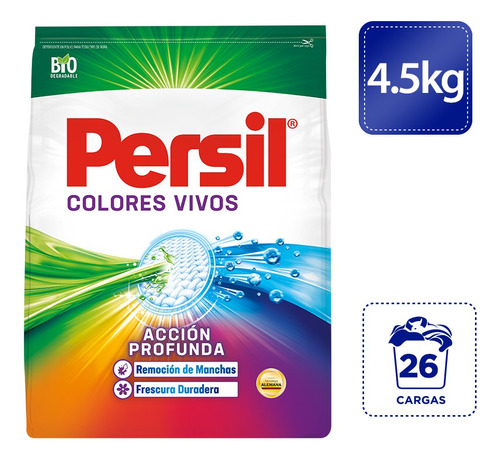 Detergente En Polvo Persil Colores Vivos 4.5kg