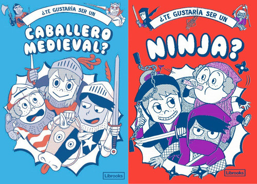 Libro ¿te Gustaría Ser Un Caballero Medieval O Un Ninja?