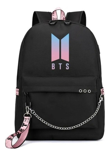 Bolso De Hombro De Viaje Bts Estudiante Mochila Para Niñas