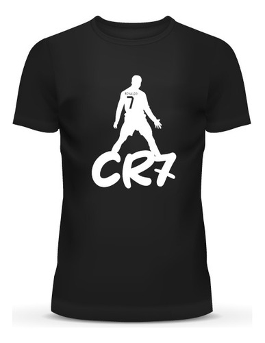 Camiseta 100% Algodon Diseño Cr7 Cristiano Ronaldo
