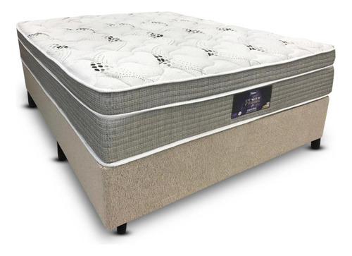 Cama Box Casal Com Colchão Dabe Fenix - 128x188