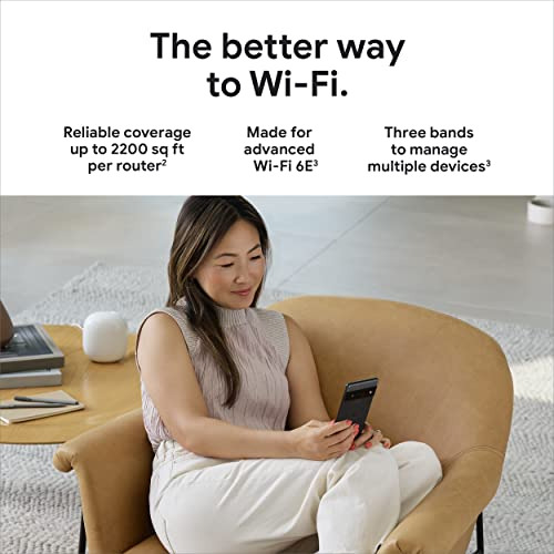 Google Nest Wifi Pro - Wi-fi 6e - Sistema De Wi-fi Para El