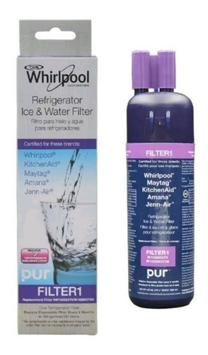 Filtro Refrigerador Whirlpool Filter1 W10295370 Original