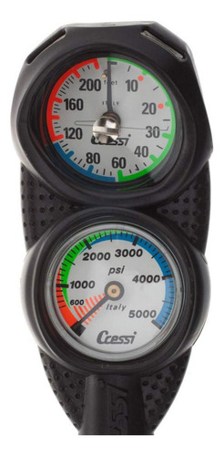 Mini Consola Global Cp2 Cressi Manometro/profundimetro Buceo