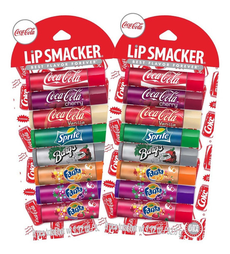 Lip Smacker - 2 Piezas - Party Pack Coca Cola