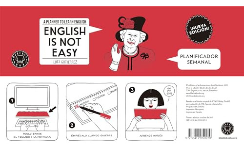 Libro English Is Not Easy Planificador Semanal Nueva Edición