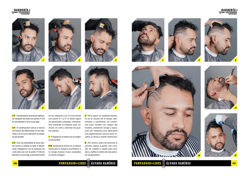 Libro Barbería y Peluquería Profesional Tapa Dura Ediciones Daly
