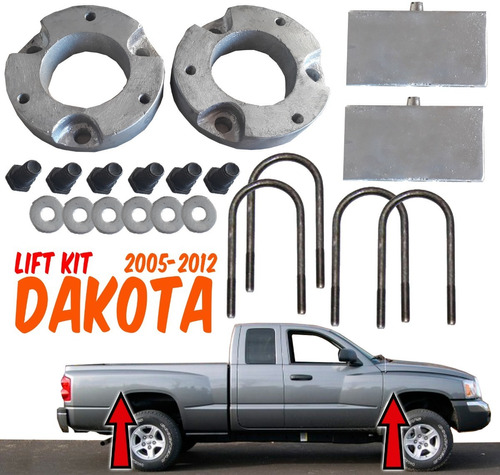 Lift Kit Elevación Suspensión Dodge Dakota 2005 A 2012 