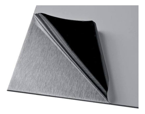 Chapa Inox 304 Escovado Medidas 500x400mm X 1mm Espessura