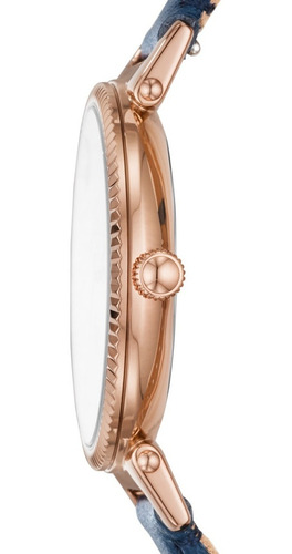 Imagen 3 de 10 de Reloj Mujerfossil Daisy 3 Hand De Piel