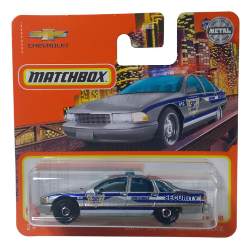 Matchbox Chevy Caprice Classic Police Patrulla Policia Nueva