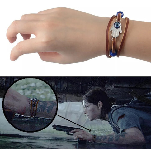 S Juego The Last Of Us 2 Ellie Dina Devil's Eye Bracelet