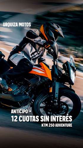 Ktm 250 Adventure 2021 Moto 0km Urquiza Motos Cuotas S/i