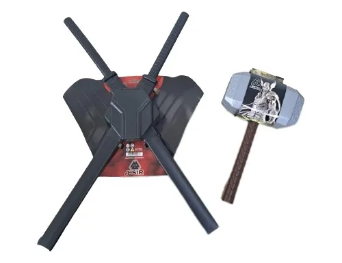 comprar Espadas Katana Dobles Deadpool + Martillo De Thor Mjolnir