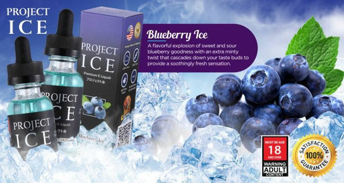 Liquido Project Ice 60ml Vape Vaper Con Mucho Hielo