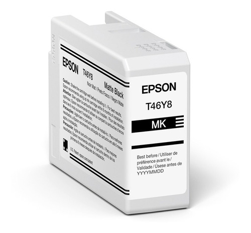 Cartucho Epson Modelo T46y Negro Mate Para P900 (50 Ml) /v