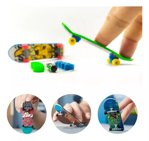 Skate de Dedo Brinquedo Infantil Fingerboard 2 Unidades