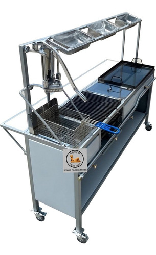 Imagen 6 de 6 de Carrito De Comida Para La Industria Gastronómica 5 En 1 P452