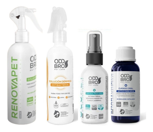 Kit Renovapet Oral + Tópico + Ocupet + Smartdrops Mascotas