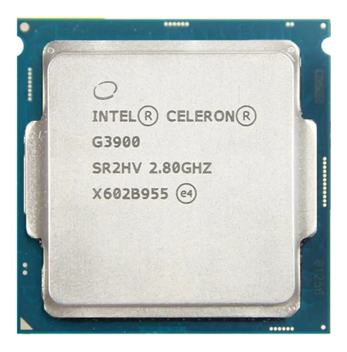 Procesador Intel Celeron G3900 2núcleos/2.80ghz/grafica/2mb