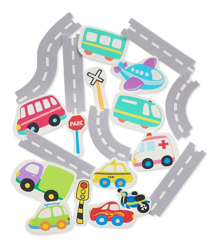 Imagen 1 de 10 de Autos Imantados Para Pizarron Infantiles Juguete Didactico