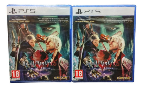 Devil May Cry 5 Special Edition Ps5 Lacrado Mídia Física