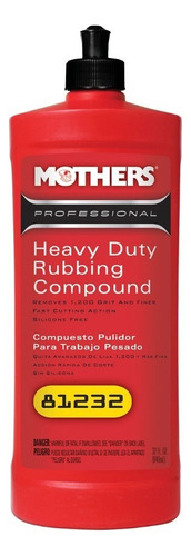 Mothers Heavy Duty Rubbing Compound / Pulimento Corte Grueso