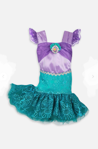 Ariel La Sirenita Disfraz Bebe Talla 18-24 Mes Disney Store