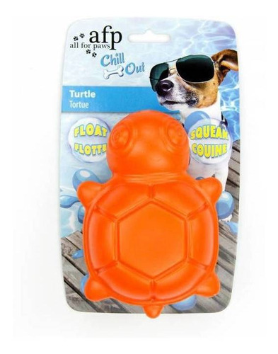 Brinquedo Borracha Para Cachorro Turtle Tartaruga Chill Out