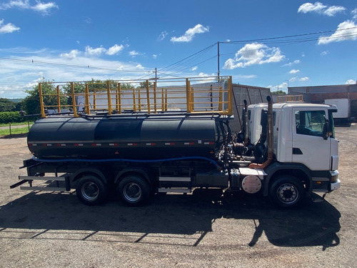 Caminhao Pipa Tanque Agua Scania Gascom