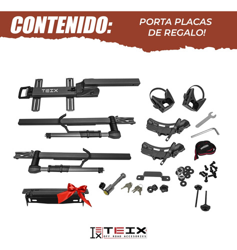 Rack Tiron Portabicicletas Sp Bikes T/thule Jeep Compass
