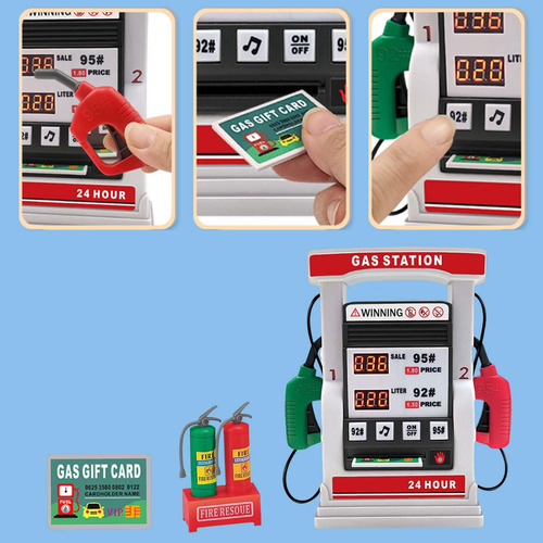 Juego De Estación De Combustible De Simulación, Juguetes