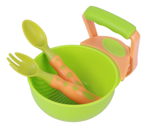 Cuenco Con Ventosa Para Bebés, 4 Unidades, Machacador De Ali