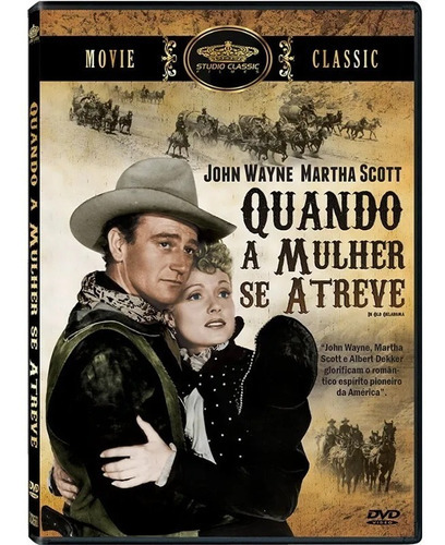 Quando A Mulher Se Atreve - Dvd - John Wayne - Martha Scott