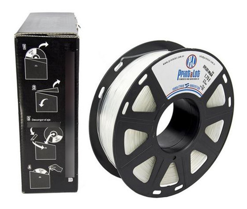 Imagem 2 de 4 de Filamento 3d Nylon Max Printalot 1kg 1.75mm - Natural