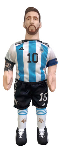 Muñeco Soft Messi Selección Argentina New Toys