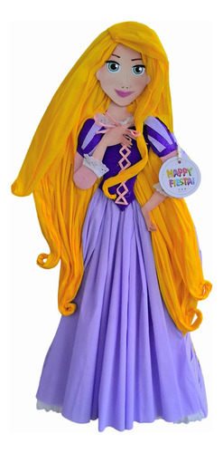 Piñata Princesa Rapunzel Enredados 80 Cm 