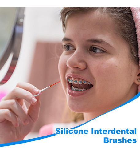 Nuevo Palillos De Dientes Cabezal De Hilo Limpiador Oral