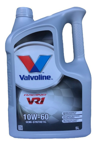 Aceite Valvoline Vr1 Racing 10w60 5l