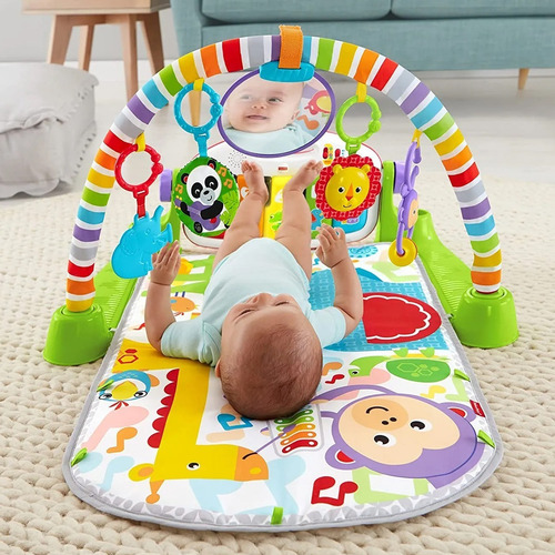 Imagem 8 de 10 de Fisher-price Ginásio De Atividades Pianinho Deluxe - Mattel