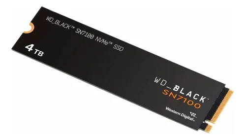 Ssd Western Digital M.2 4tb Black Sn7100 Nvme - Wds400t4x0e