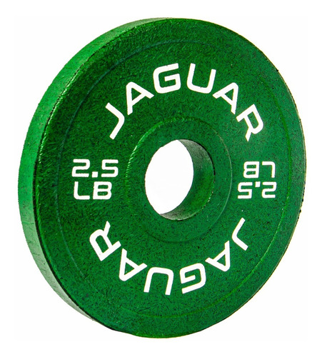 Bumpers Jaguar Par De Discos De Caucho 2.5 Lbs Crossfit Gym