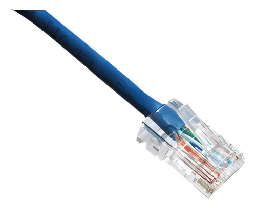 Axiom 7ft Cat5e 350mhz Patch Cable Sin Arrastre (azul) -taa 