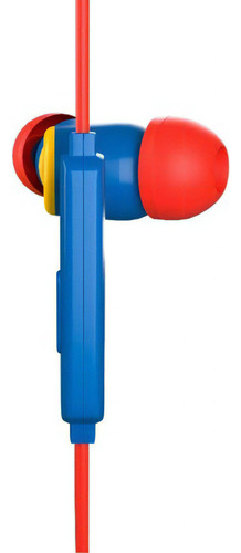 Audífonos Con Control Y Micrófono Xtech Capitana Marvel Color Azul