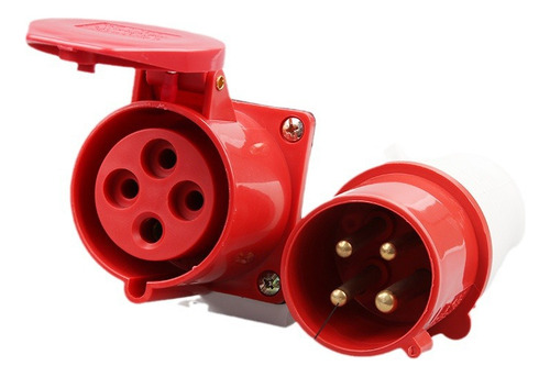 Clavijas Industriales Adaptador 3 Fases 4 Pines 32a