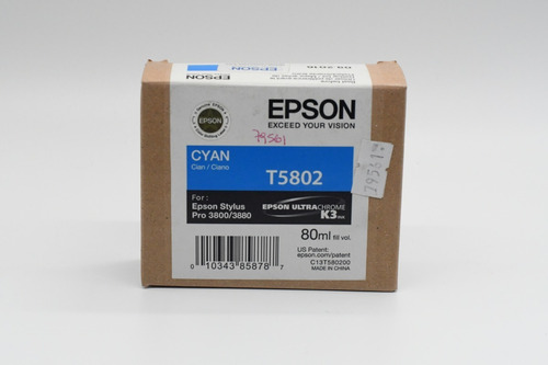 Tinta Epson T5802 Cyan