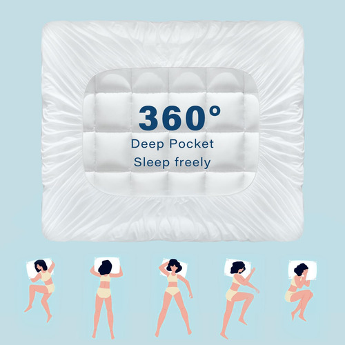 Anluoer Matchtress Topper Queen For Back Dolor, Memory Foam