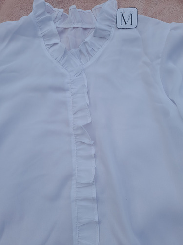 Blusa Camisa De Gasa Talle M Nueva